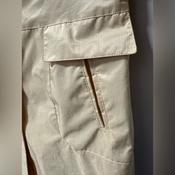 Rothschild Kids shiny Beige jacket with matching hat Euc 12 - Picture 7 of 13